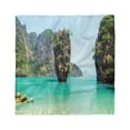 thumbnail image 1 of Island Head Scarf, Beach Cruising Journey, Head Wrap, 3 Sizes, by Ambesonne, 1 of 2
