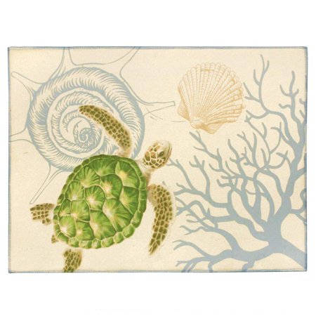 Island Heritage Hawaiian Dish Drying Mats Honu Voyage