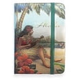 thumbnail image 1 of Island Heritage Large Hi Foil Notebook with Band, Vintage Hawaii Theme, 1 of 1