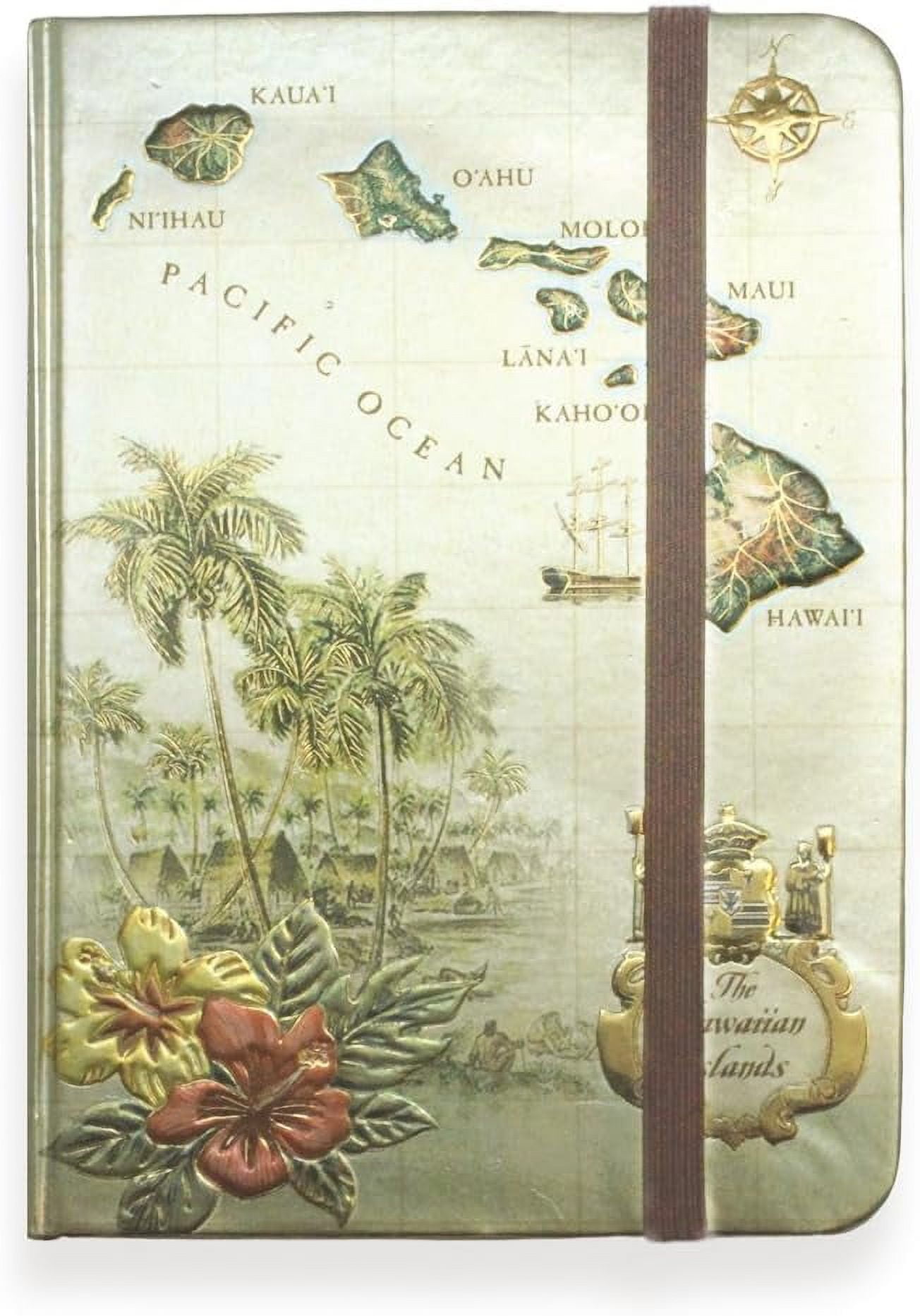 Island Heritage Foil Composition Notebook with Band, Islands of Hawaii ...