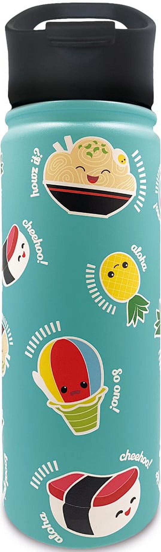 Island Heritage 18.6 oz Drinking Flask Teal Local Grindz