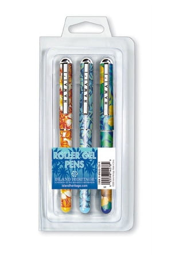 Island Heritage Pen Rb 3pk Floral