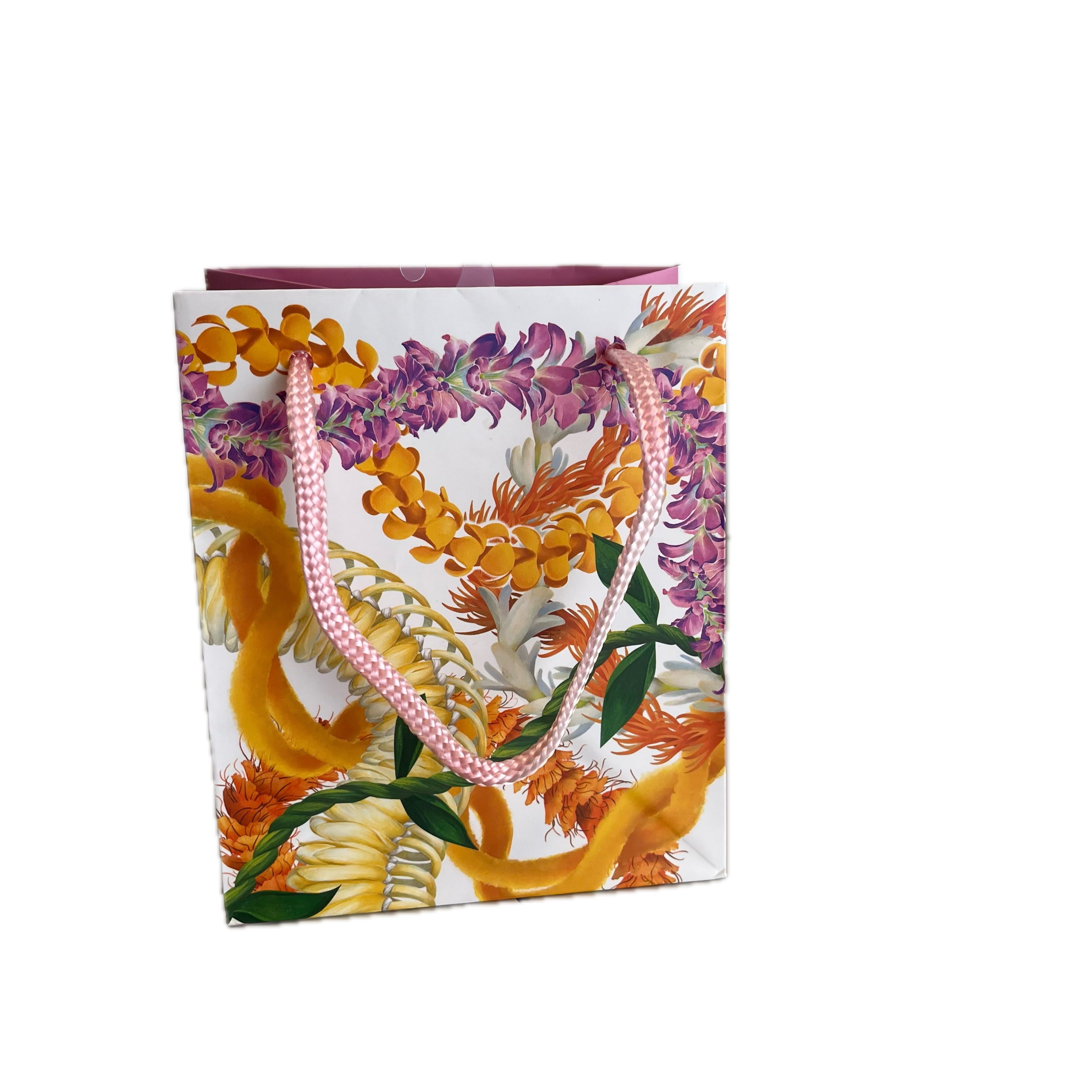 Island Heritage Small Gift Bag, Leis of Aloha
