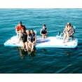 thumbnail image 1 of Island Hopper Buddy 12 Foot Inflatable Swimming Water Platform, 1 of 8