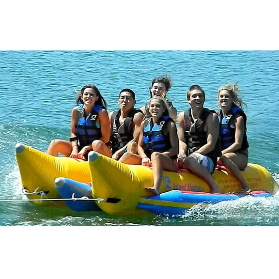 Island Hopper Commercial Side-To-Side Elite Class Banana Boat - 6 Person