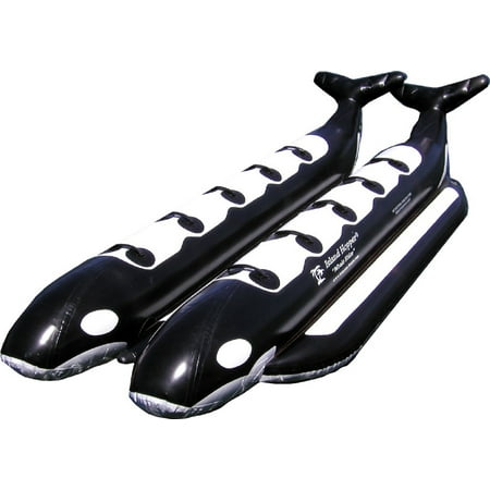 Island Hopper PVC-10-WR Whale Ride 18' Inflatable 10 Person Banana Water Sled