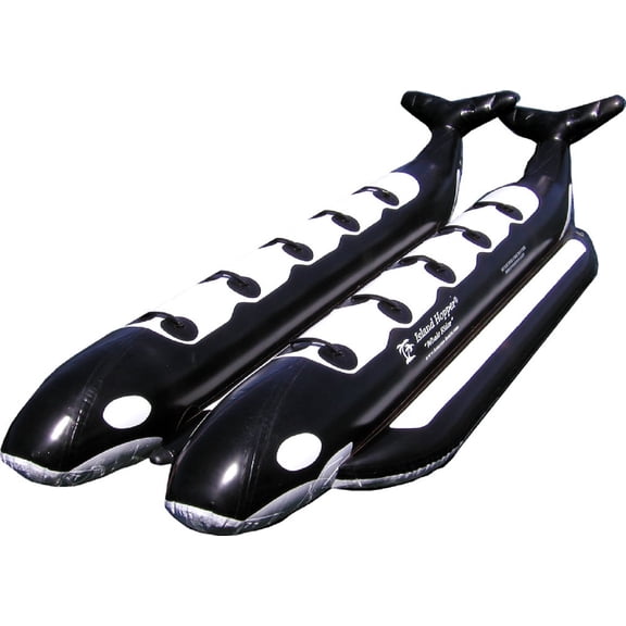 Island Hopper PVC-10-WR Whale Ride 18' Inflatable 10 Person Banana Water Sled