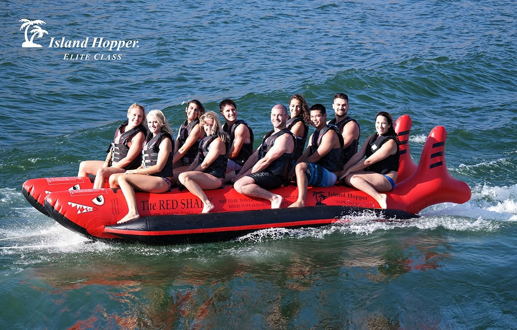 44/o - Finance Island Hopper Red Shark 6 Passenger Inline Elite Class