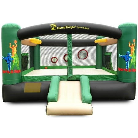Island Hopper Sports & Hops Inflatable Sports Bouncer for Children, Indoor, New
