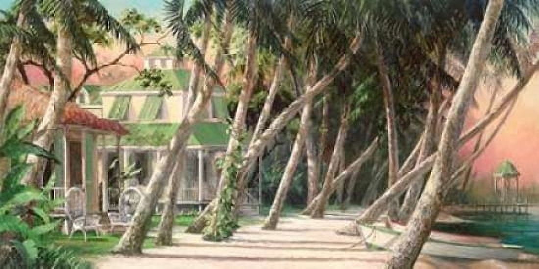 Island House Canvas Art - Art Fronckowiak (24 x 48)
