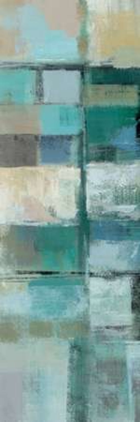 Island Hues Panel II Canvas Art - Silvia Vassileva (8 x 24)