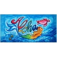 thumbnail image 1 of Island Impressions Cotton 30" X 60" Hawaii Mermaid Aloha Beach Towel, 1 Each, 1 of 2