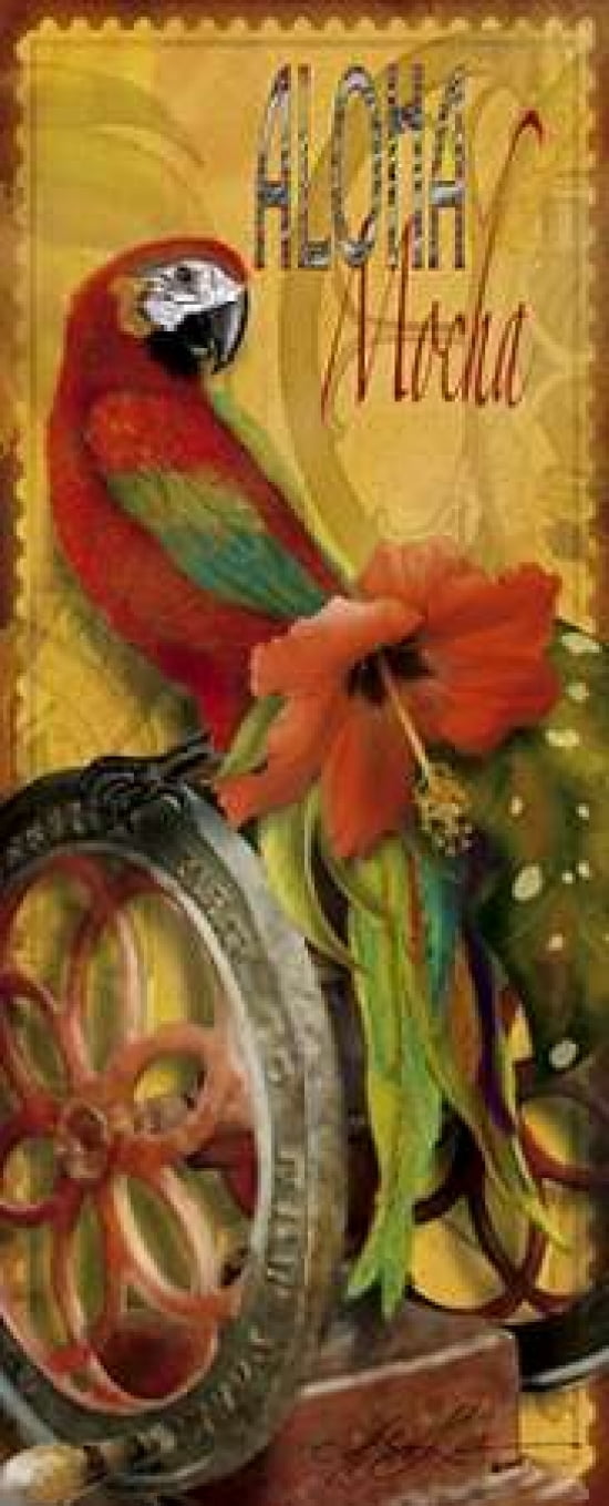 Island Java II Canvas Art - Alma Lee (10 x 20)