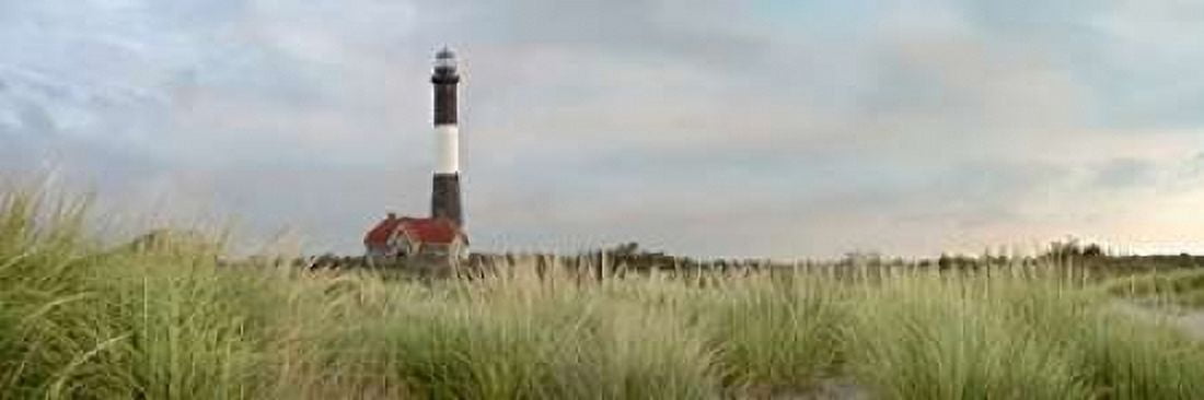 Island Lighthouse No 1 Canvas Art - Alan Blaustein (12 x 36)