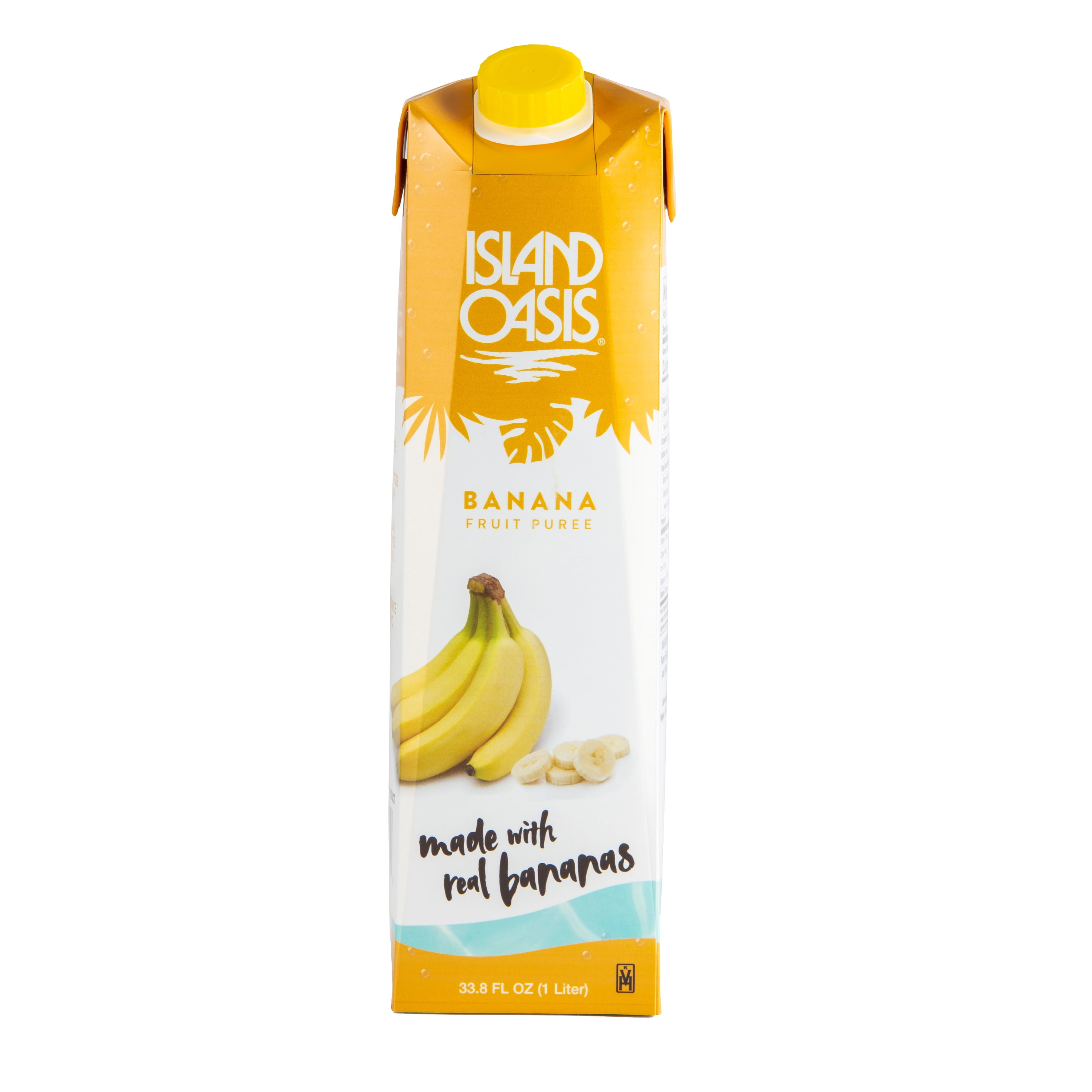 Island Oasis Banana Fruit Puree Beverage Mix, 1 Ltr - Walmart.com