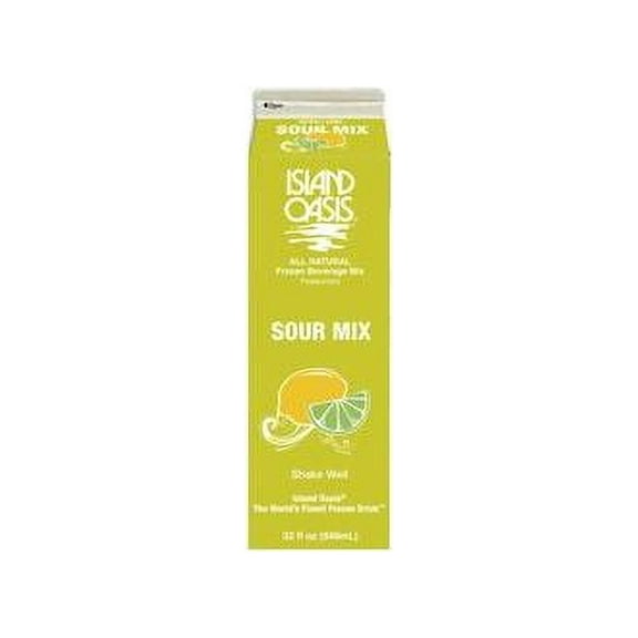 Island Oasis Sour Beverage Mix, 32 Fluid Ounce 12 per case.