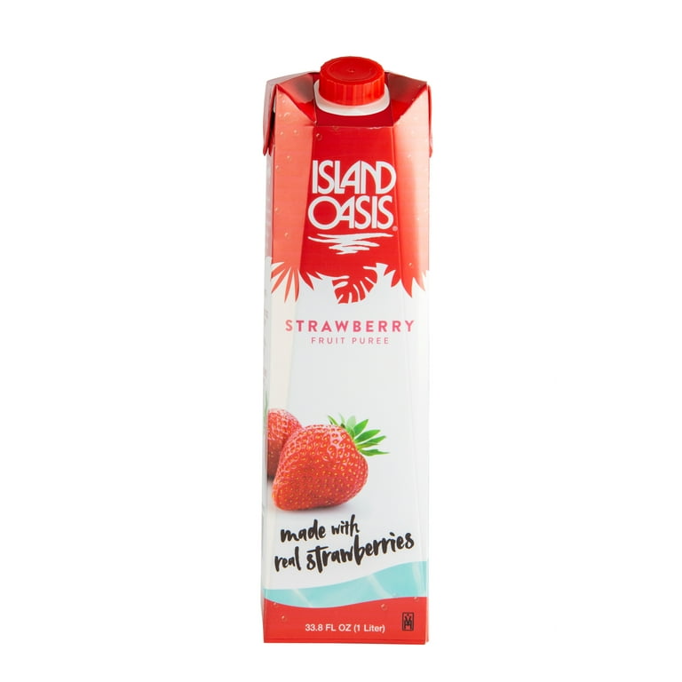 Strawberryページ Island Oasis Strawberry Fruit Puree Beverage Mix - 12 x 1 Ltr