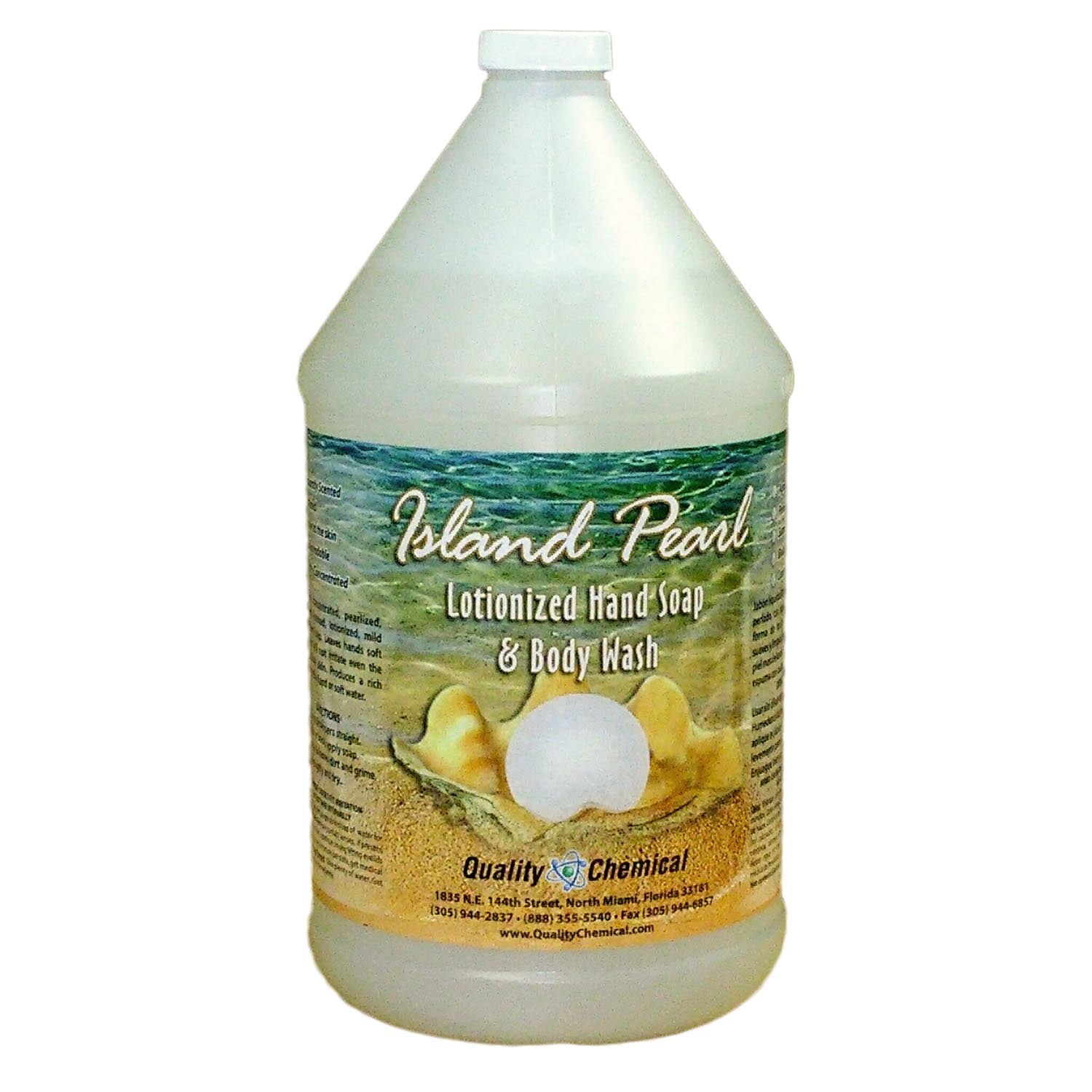 Island Pearl rich lotionized hand soap - 1 gallon (128 oz.)