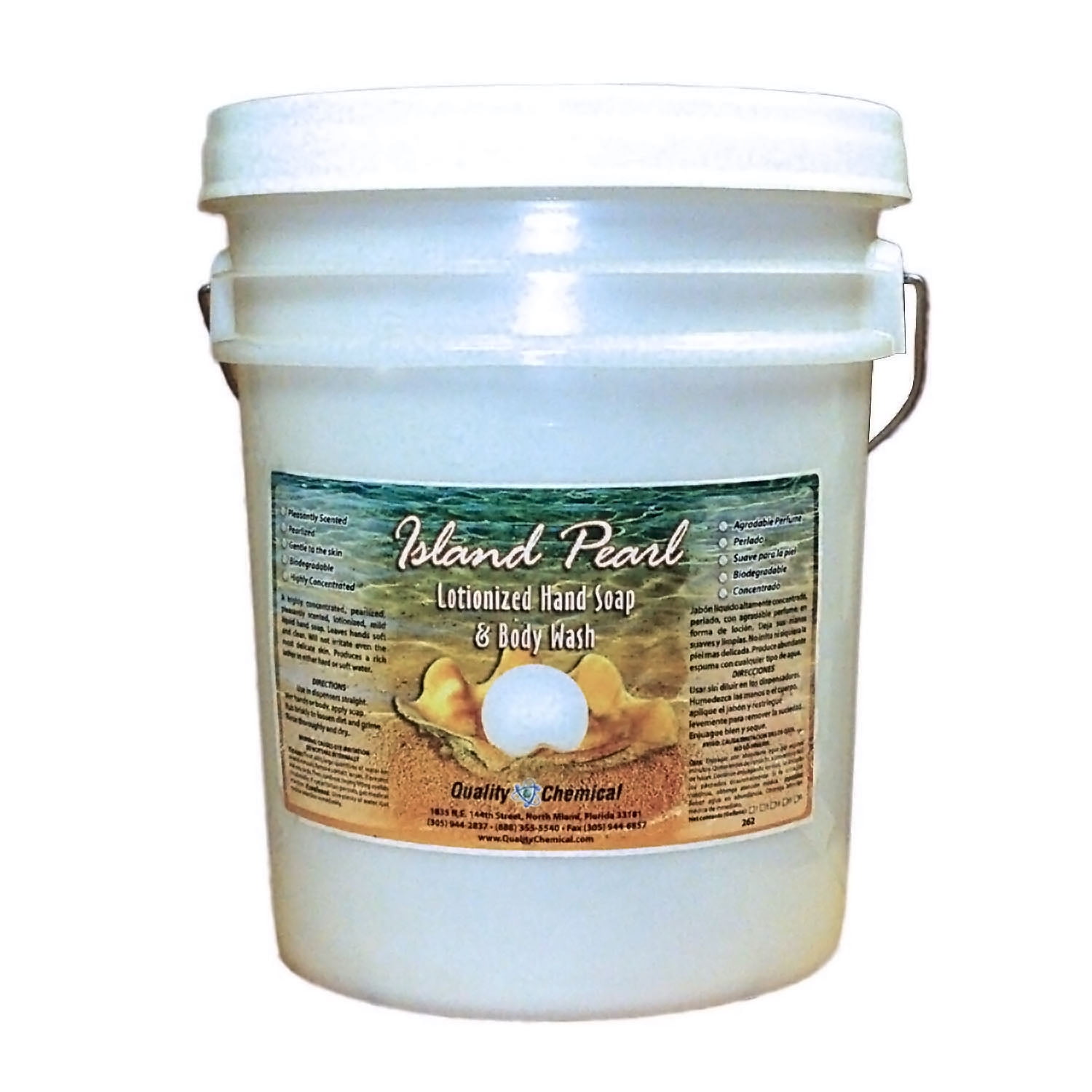 Island Pearl rich lotionized hand soap - 5 gallon pail