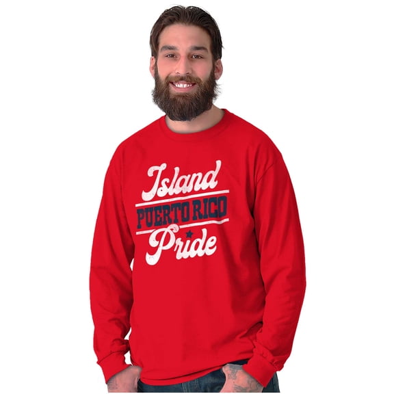 Island Puerto Rican Pride Se Levanta Long Sleeve TShirt Men Women Brisco Brands M