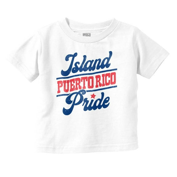 Island Puerto Rican Pride Se Levanta Toddler Boy Girl T Shirt Infant Toddler Brisco Brands 2T