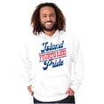 thumbnail image 1 of Island Puerto Rican Pride Se Levanta Unisex Plus Fleece Graphic Hoodie Brisco Brands 2X, 1 of 5