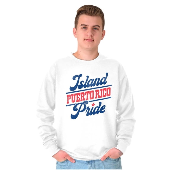 Island Puerto Rican Pride Se Levanta Unisex Plus Fleece Graphic Sweatshirt Brisco Brands 5X
