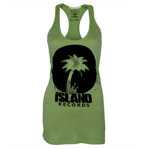 Island Records - Logo Juniors Tank Top - Medium