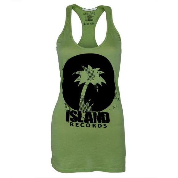 Island Records - Logo Juniors Tank Top - Medium