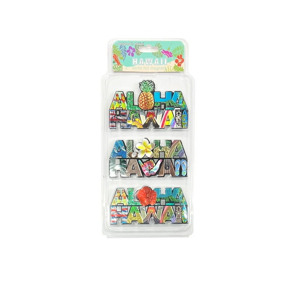 Island Reflections Magnet Aloha Hawaii 3ct