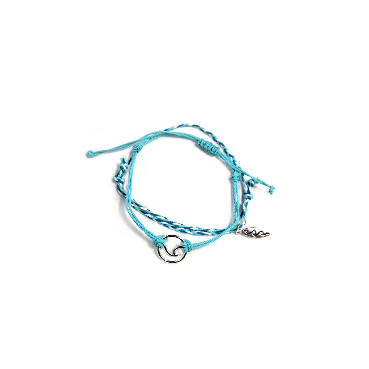 Island Reflections Wave Bracelet Blue
