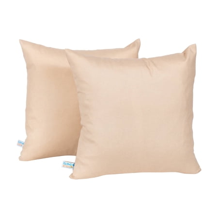 Island Retreat All-Weather Outdoor Throw Pillow - Champagne - Set of 2