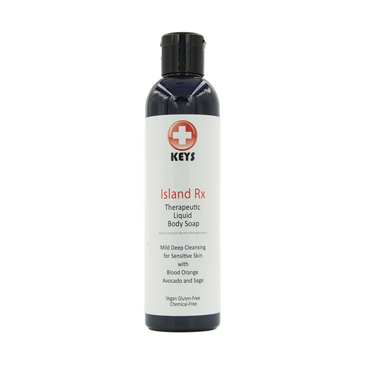 Island Rx Liquid Body Soap by Keys (8oz Body  Wash)