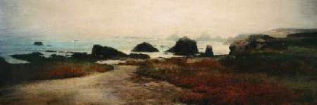 Island Shores II Canvas Art - Amy Melious (8 x 24)