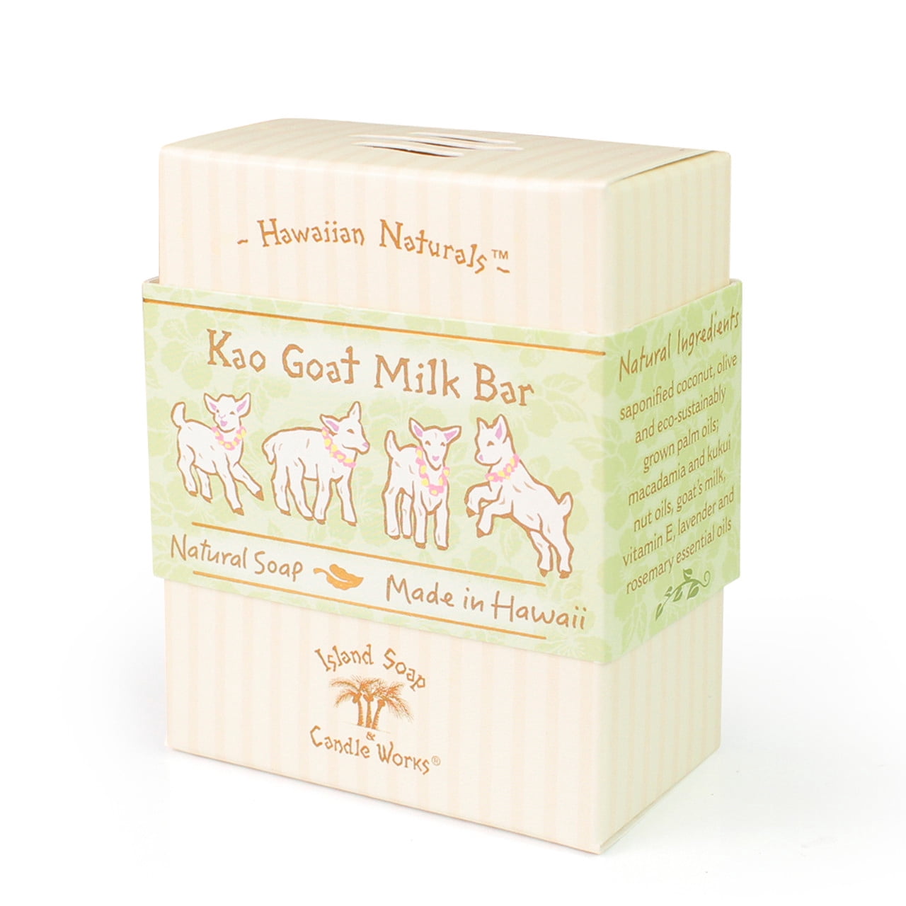 Hawaiian Naturals Kao Goat Milk Soap