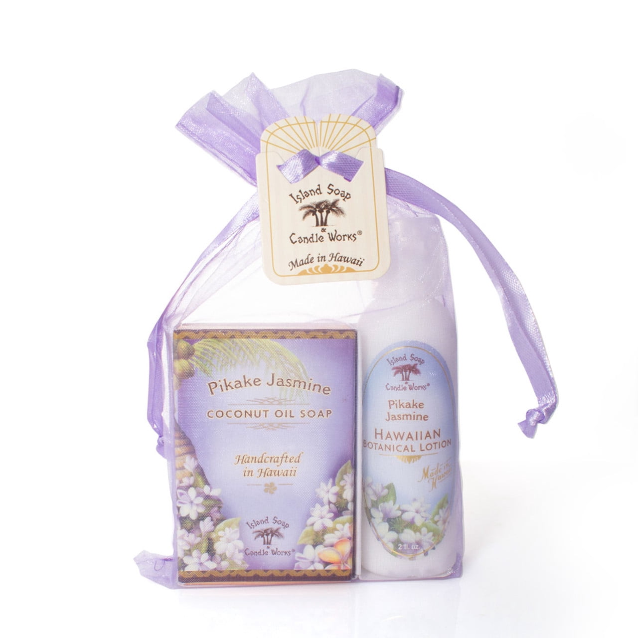 Pikake Jasmine Organza Gift Set