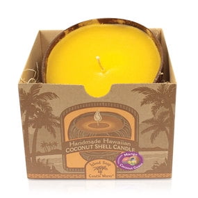 Island Soap Mango Coconut Guava - Large Coconut Candle