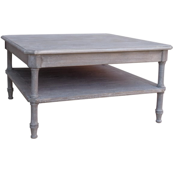 Island Square Coffee Table in Riverwash Finish