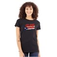 thumbnail image 1 of Island Strong Puerto Rican Flag Womens Slim Fit Graphic Tee Brisco Brands S, 1 of 5