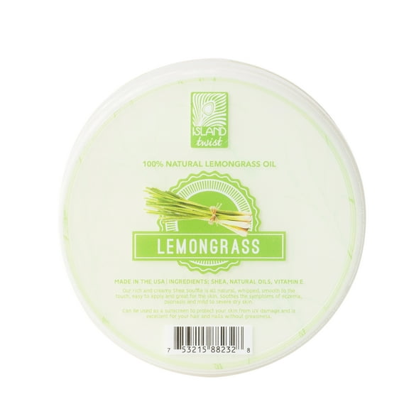 Island Twist HG2770915 6.75 oz Lemongrss Shea Souffle Body Cream