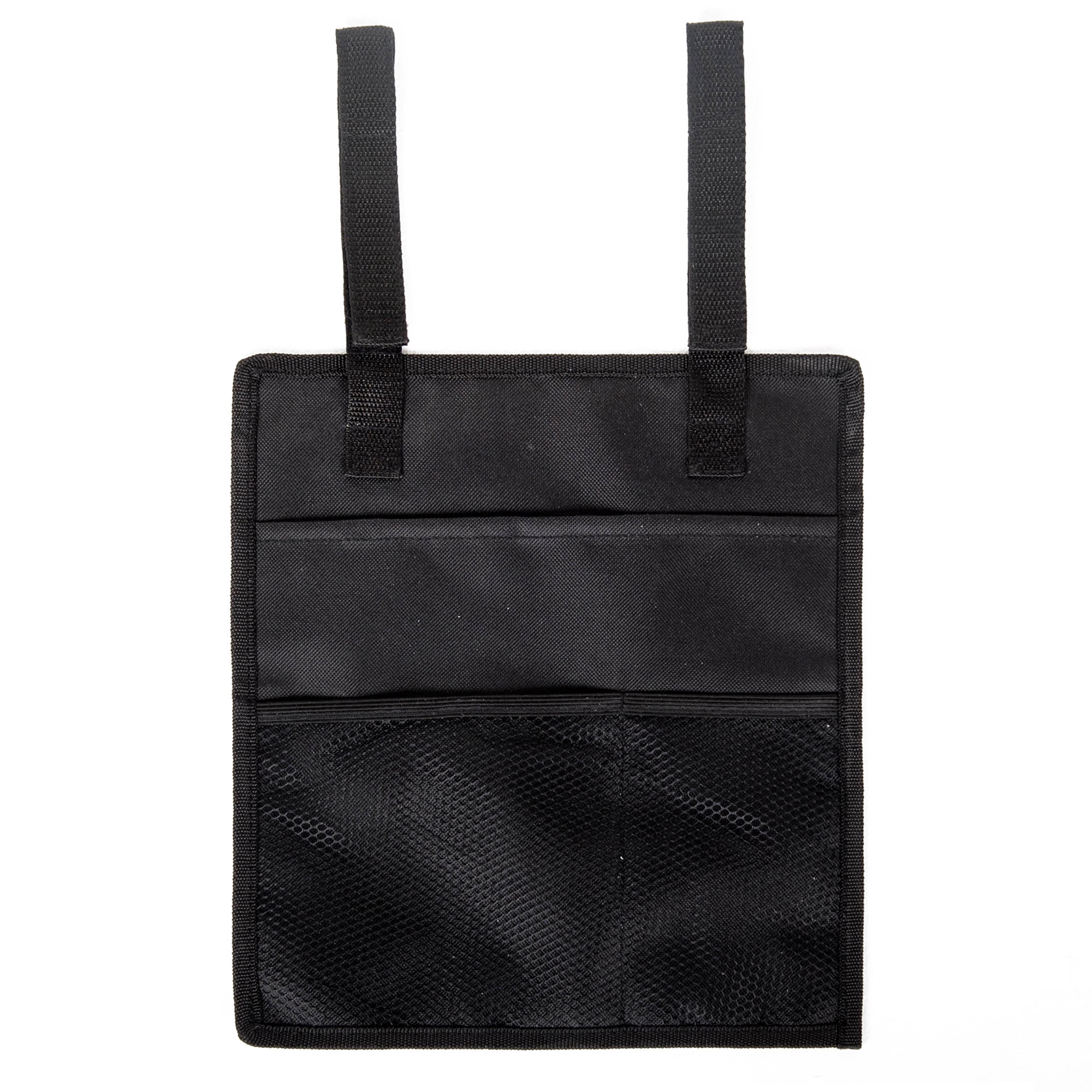 Compact Black Polyester Hammock Organizer with Adjustable Straps