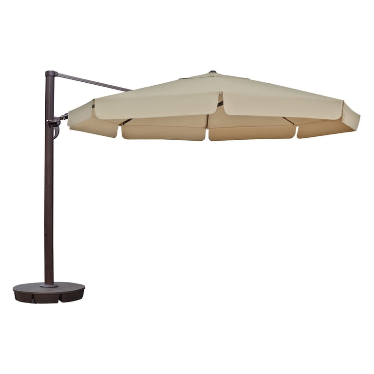 island umbrella victoria 13 ft octagonal cantilever patio umbrella reviewss 13-ft in Sunbrella Acryli Blue Wave Products About the Treasure Garden 13 AKZ Plus Cantilever Umbrella Stay cool and comfortable with an umbrella from Treasure Garden Island Umbrella Victoria 13 ft.