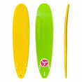 thumbnail image 1 of Island Water Sports Classic Softtop Surfboard Yellow 8ft0in, 1 of 3
