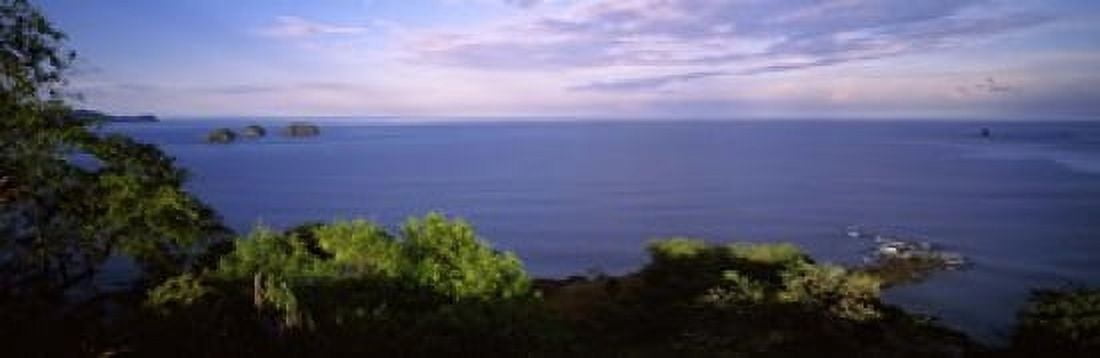 Island in an ocean Papagayo Peninsula Costa Rica Canvas Art - Panoramic Images (18 x 6)