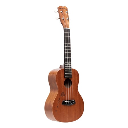Islander Concert Ukulele W/ Mahogany Top & Hawaiian Islands Engraving - MC-4-ISL