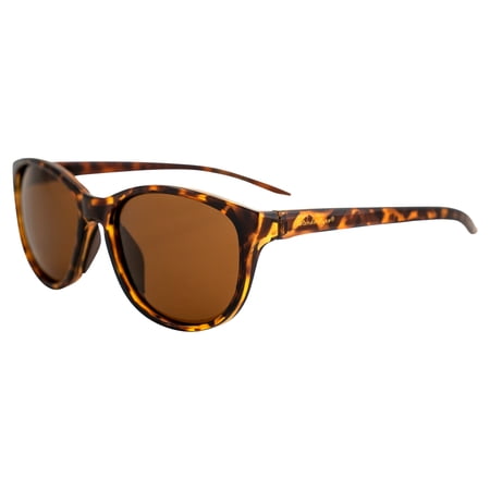Islander Eyes Gili Polarized Sunglasses Retro Style Tortoise Brown Frame w/ Brown Lens