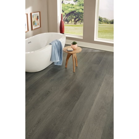 Islander Flooring Birmingham 0.24 in. Thick x 9.06 in. Width x 60 in. Length HDPC Rigid Core Vinyl Plank Flooring (18.86 Sq. Ft. Per Box / 5 Pcs Per Box)