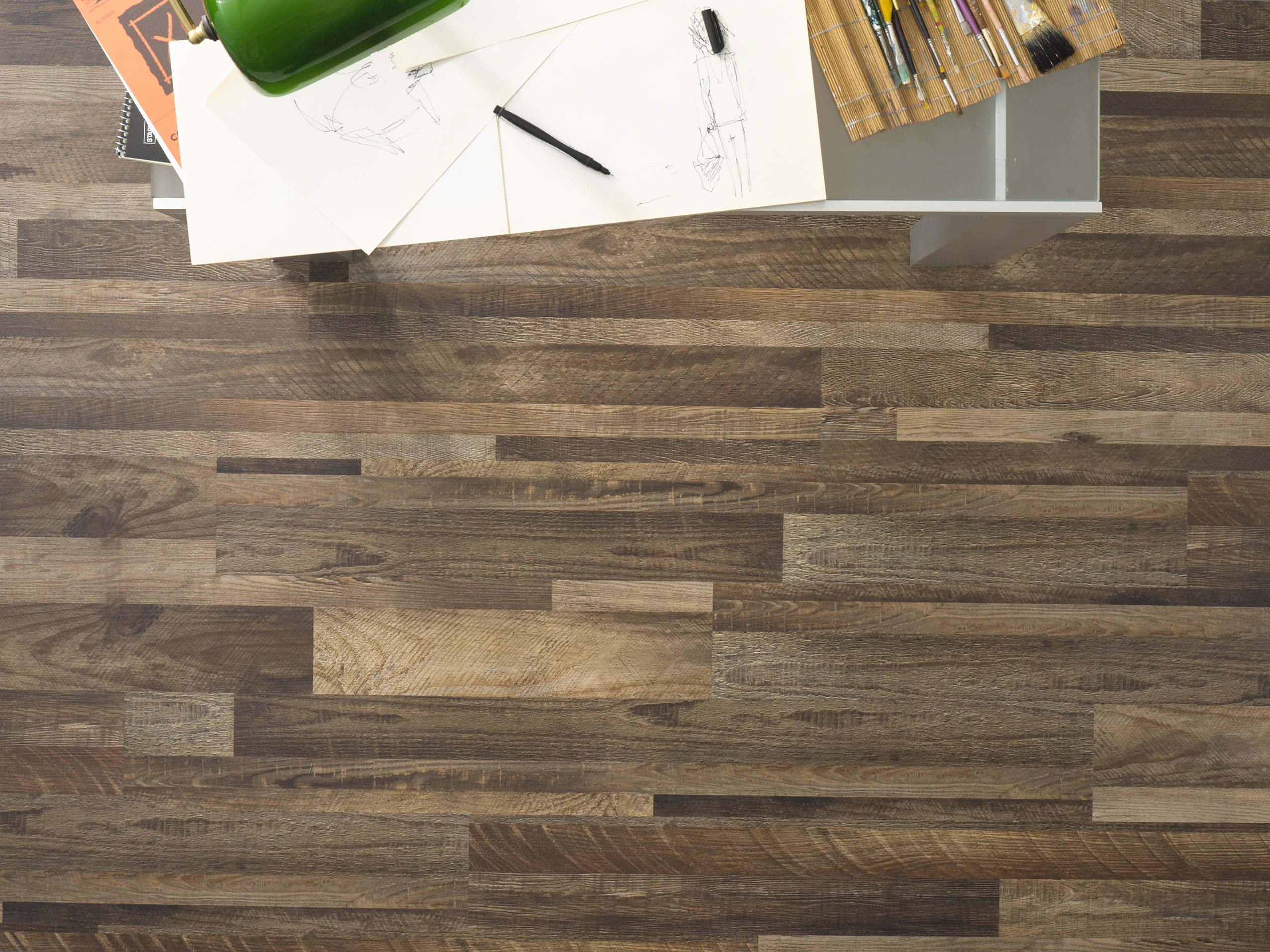 Winchester Oak Medium Plank Waterproof Vinyl Flooring
