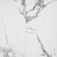 thumbnail image 1 of Islander Flooring Carrara Porcelain HDPC Rigid Core Vinyl Tile - 6" Sample, 1 of 7