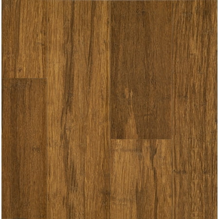 Islander Flooring Honeystone Engineered Strand Bamboo with HPDC Rigid Core Flooring - Sample